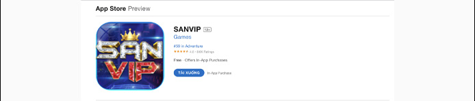 sanvip app store